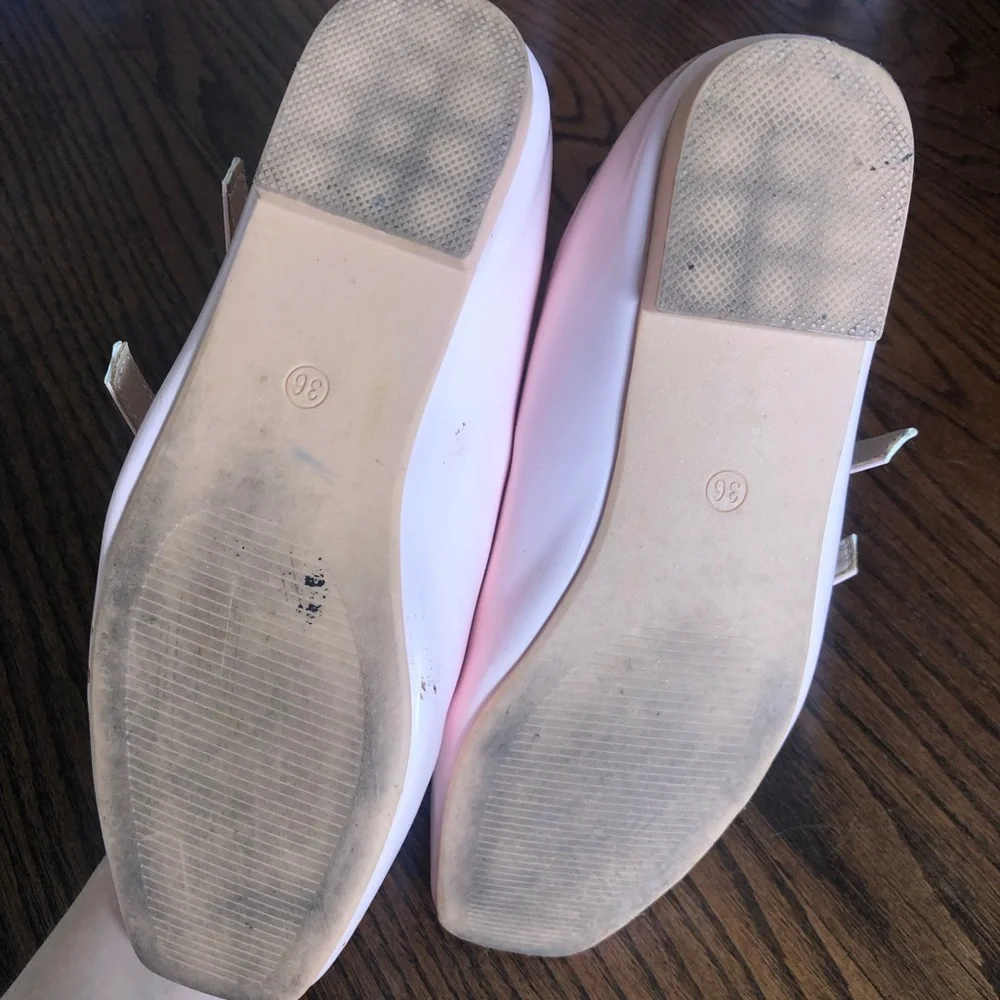 Pink Mary Jane Flats - Picture 4 of 4